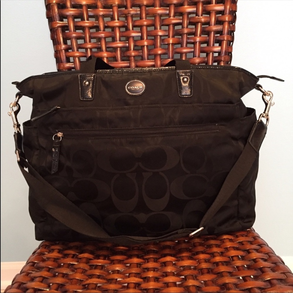 Coach diaper bag